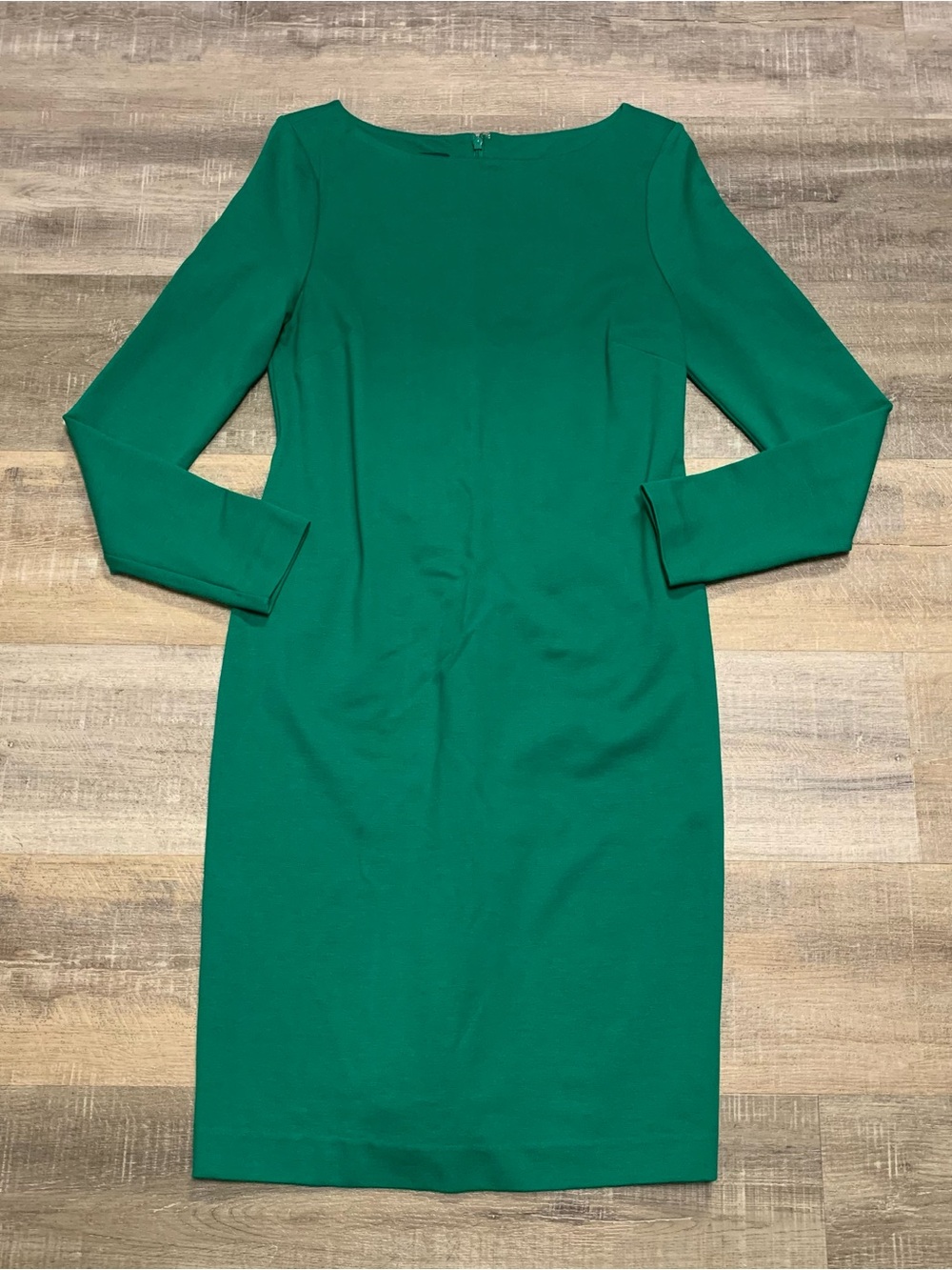Talbots Women’s Size 6 Green Sheath Pencil Dress Preppy Office Career